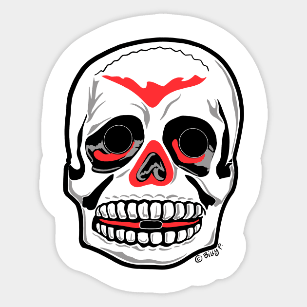 Ben Cooper Skull Sticker by The Ghost In You